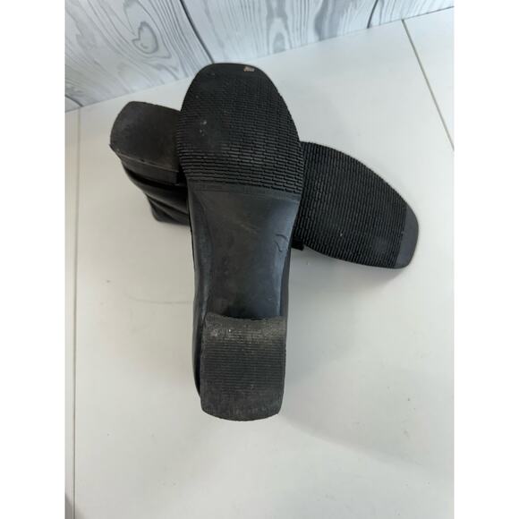 Vintage DAVOS GOMMA soft leather lace up bootie Size 9 (READ) Cottage Boho - Picture 8 of 9